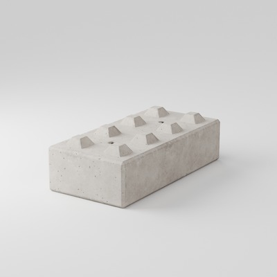 Bloczki betonowe 80x40