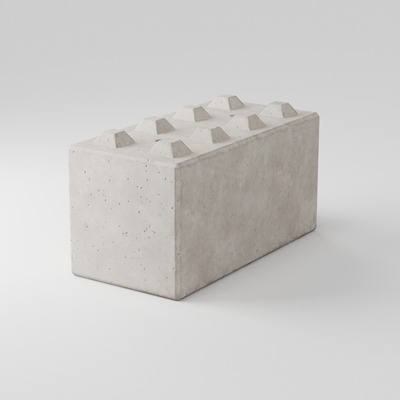 Bloczki betonowe 80x80